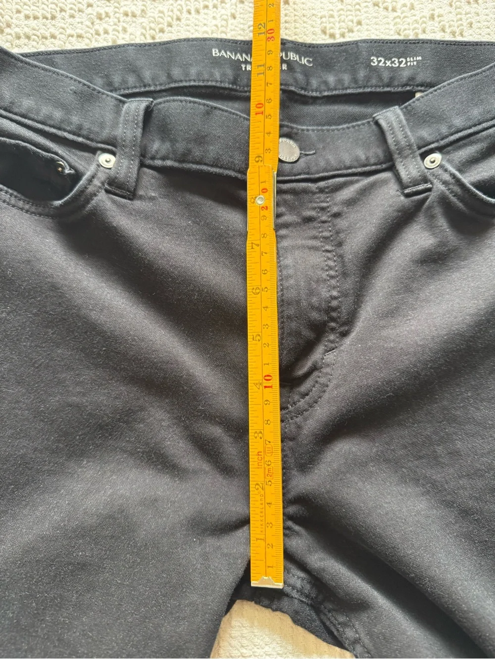 Banana Republic Black Traveler Slim Jeans Men’s Size 32” X 32”